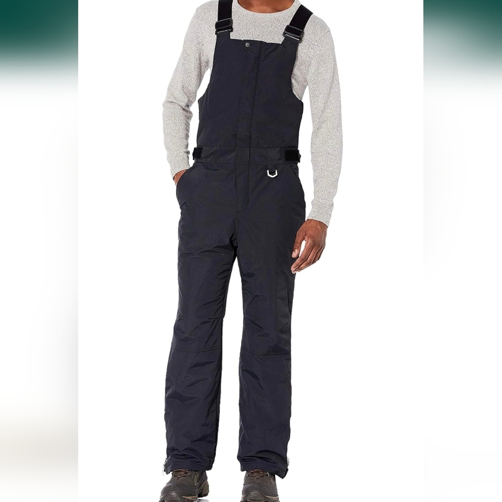 Men's Water-Resistant Insulated Snow Bib Overall
